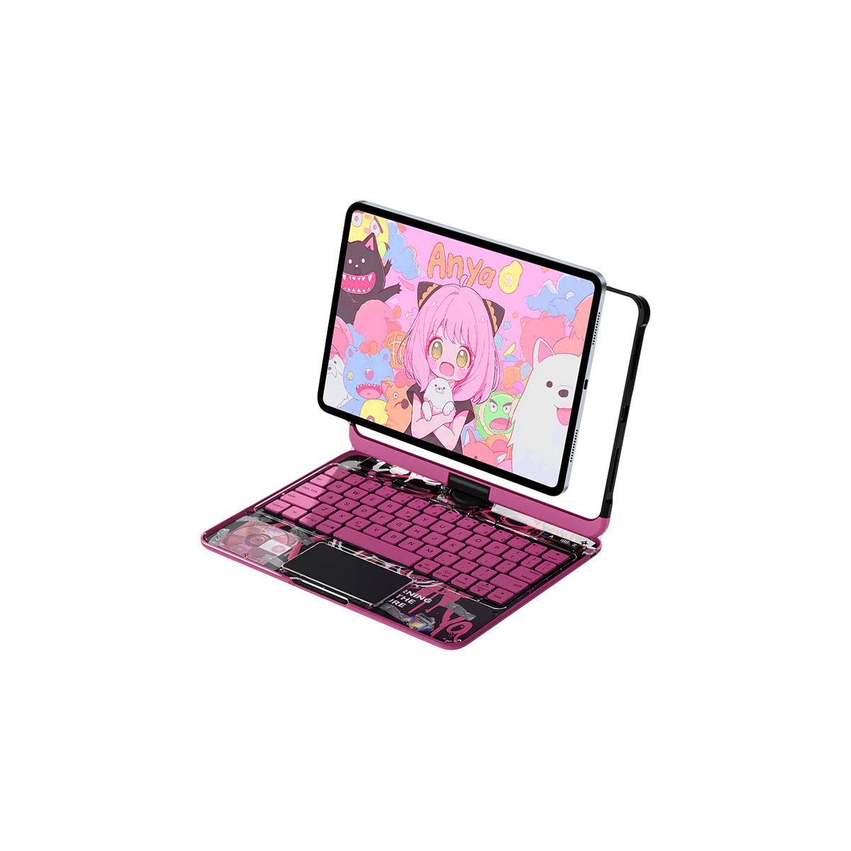 iFacemall-iPad-360-Rotate-Transparent-Keyboard-1